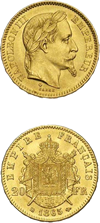 Наполеон 20 франков
