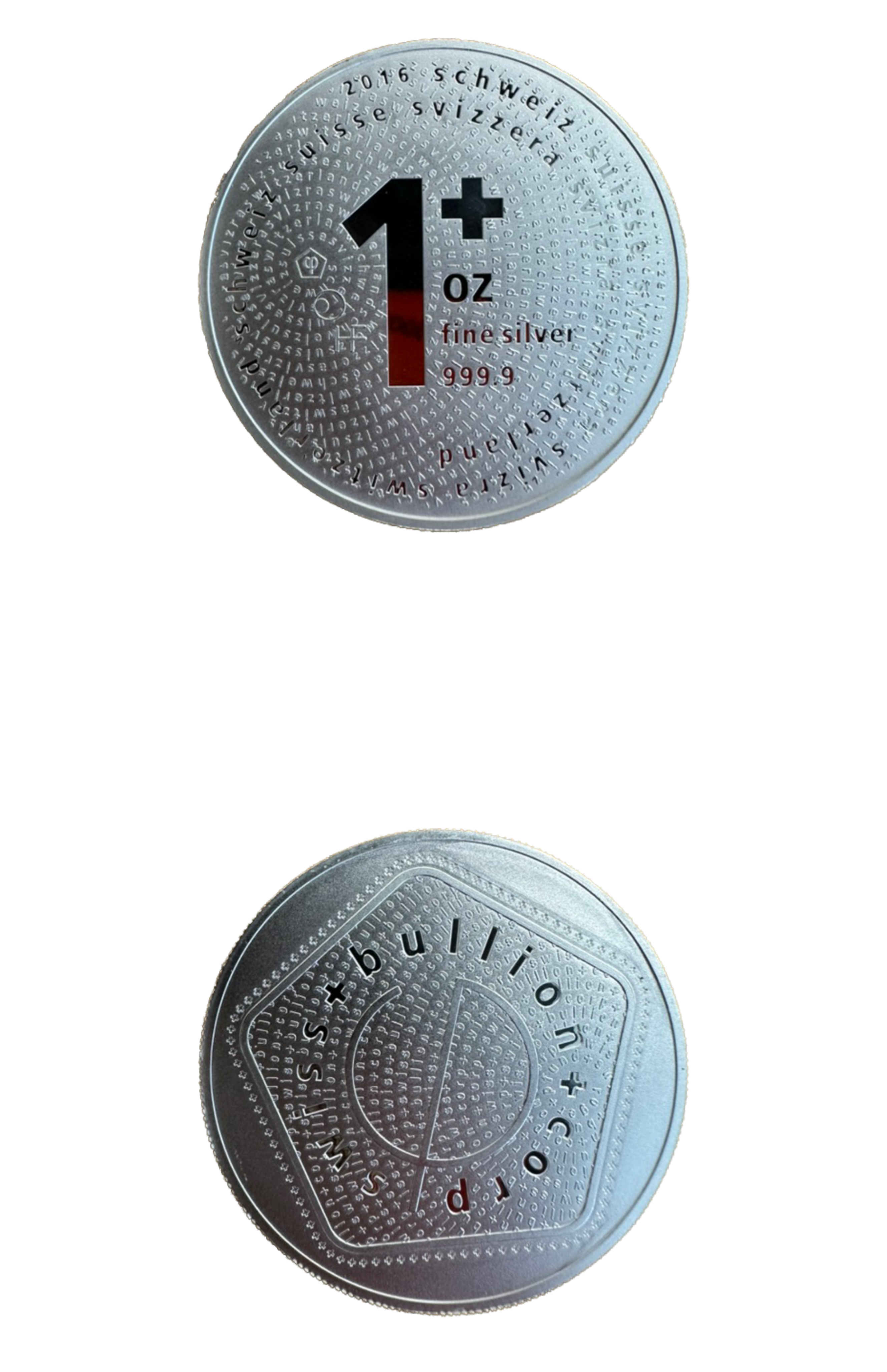 Pièce argent Swiss Bullion 1 oz