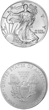 Moneda de Plata : Silver Eagles