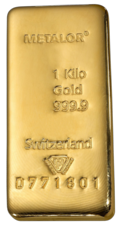 Gold ingot 1 kg